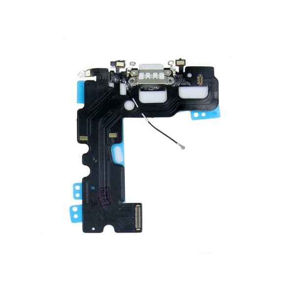 iPhone 7 Laddkontakt Flexkabel - Vit OEM White
