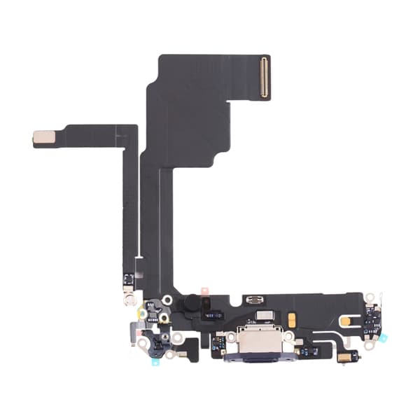 iPhone 15 Pro Max Laddkontakt med Flexkabel - Blå Blå