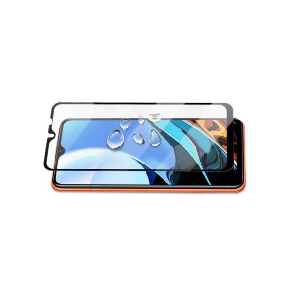 Skärmskydd Xiaomi Redmi 9T - 3D Härdat Glas Svart (miljö) Black