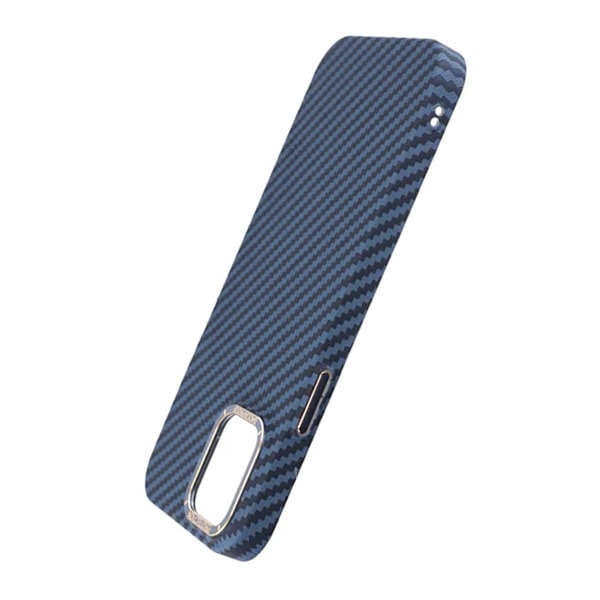 Kolfiber Skal iPhone 14 Pro - Blå Blue