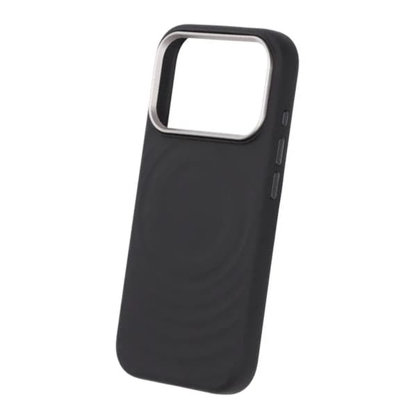Mobilskal Silikon med Magsafe för iPhone 17 Pro - Svart musta