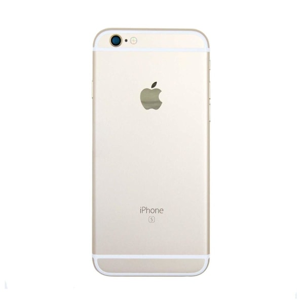 iPhone 6S Baksida med Komplett Ram - Guld Gold