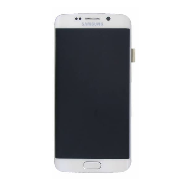 Samsung Galaxy S6 Edge (SM-G925F) Displaymodul LCD / Skärm Vit Original vit