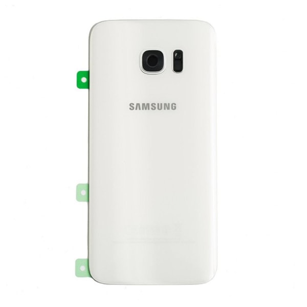Samsung Galaxy S7 Edge Baksida - Vit Vit