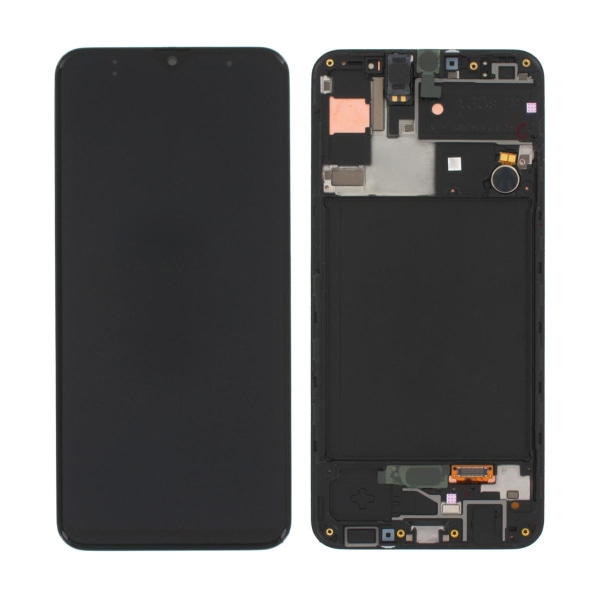 Samsung Galaxy A30s (SM-A307F) LCD Skärm med Display Original - Svart Black