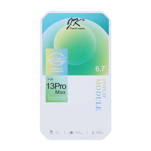 iPhone 13 Pro Max JK In-Cell LCD Display Hög Kvalitet Svart Svart