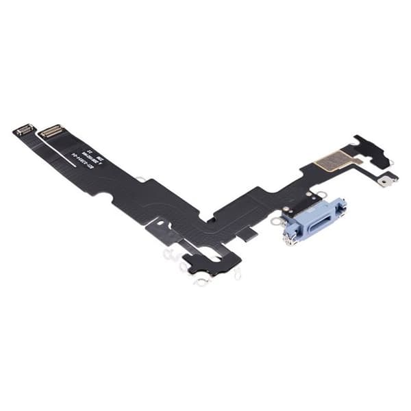 iPhone 14 Plus Laddkontakt med Flexkabel Original - Blå Blue