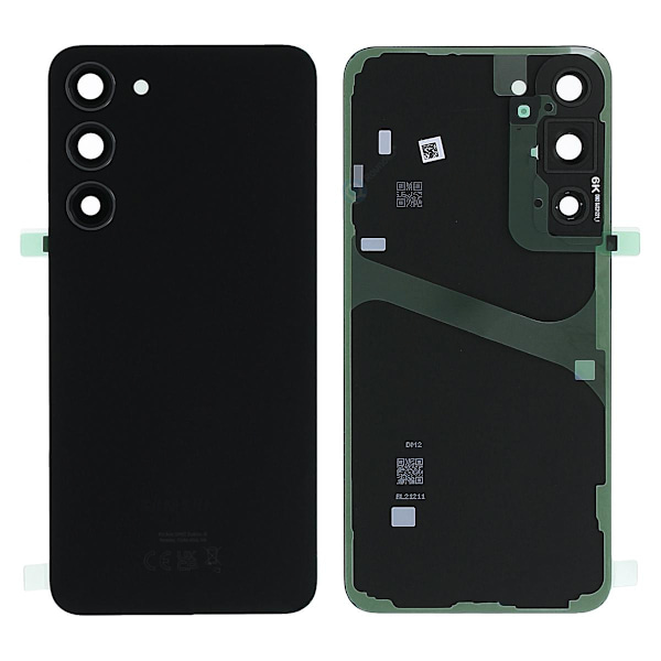 Samsung Galaxy S23 Plus Baksida Original - Svart Black