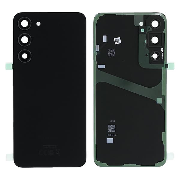 Samsung Galaxy S23 Plus Baksida Original - Svart Svart