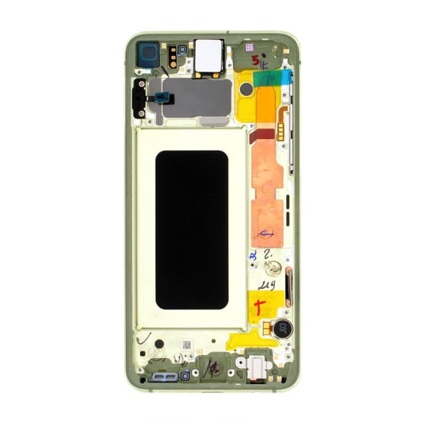 Samsung Galaxy S10e (SM-G970F) Skärm med LCD Display Original - Lemon yellow