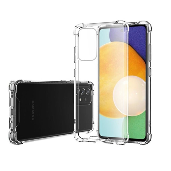 Stöttåligt Skal Samsung Galaxy A52 - Transparent Transparent