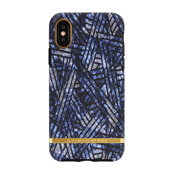 Richmond & Finch Skal Blue Denim - iPhone X/XS Denimblå