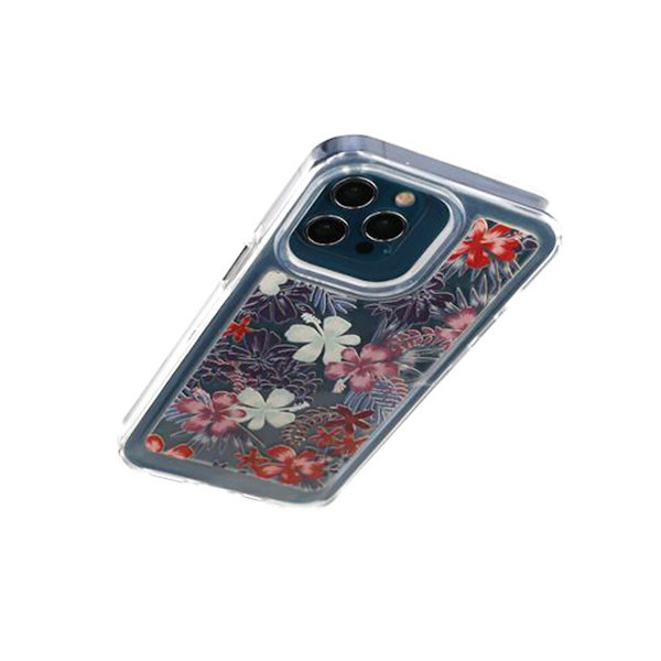 iPhone 12/12 Pro Mobilskal med motiv - Röda Blommar Red