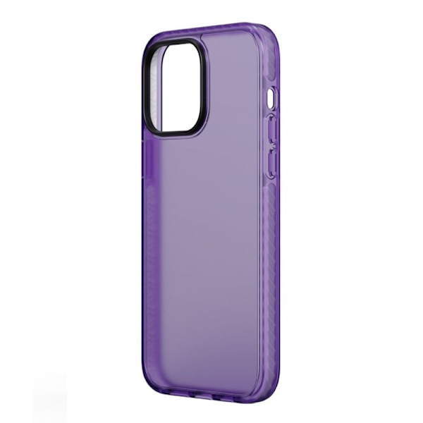 iPhone 15 Pro Stöttåligt TPU Mobilskal - Lila Purple