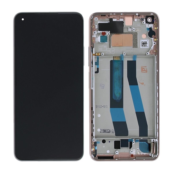 Xiaomi 11 Lite 5G NE / Mi 11 Lite 4G/5G (2021) Skärm med LCD Dis Pink