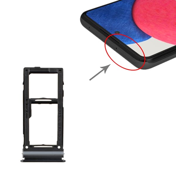 Samsung Galaxy A52s simkortshållare - svart Black