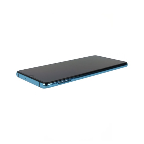 Huawei P30 (New Version) Skärm med LCD Display och Batteri Original - Aurora Blå Blå