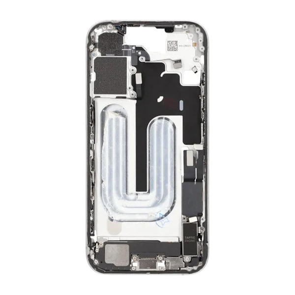 Mittenram med smådelar för iPhone 16 - Vit OEM Vit