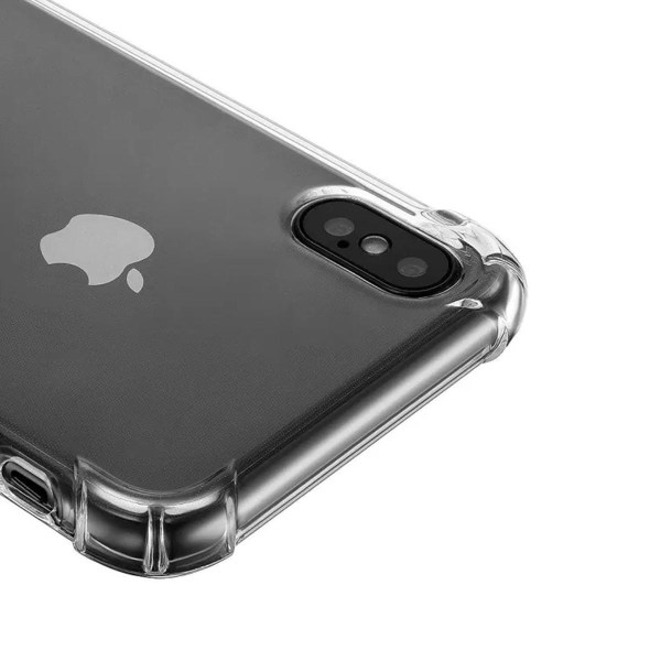 Stöttåligt Mobilskal iPhone XR - Transparent Transparent
