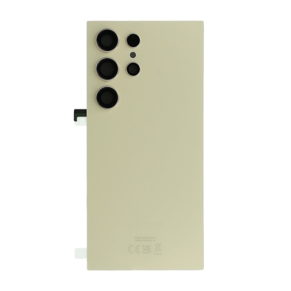 Samsung Galaxy S24 Ultra (SM-S928B) Baksida Original - Titanium Gul Gul