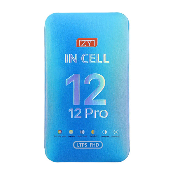 iPhone 12/12 Pro Display med LCD Skärm ZY In-Cell FHD COF