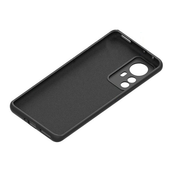 Silikonskal Xiaomi 12 Pro - Svart Svart