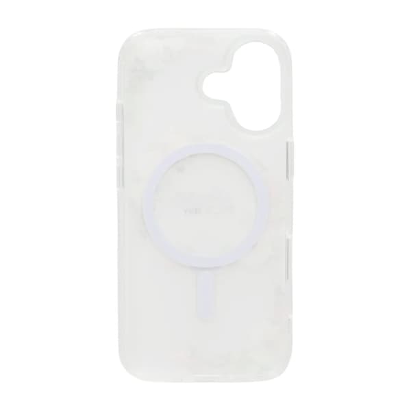 Matt MagSafe-skal med blommor för iPhone 17 - Love Grön