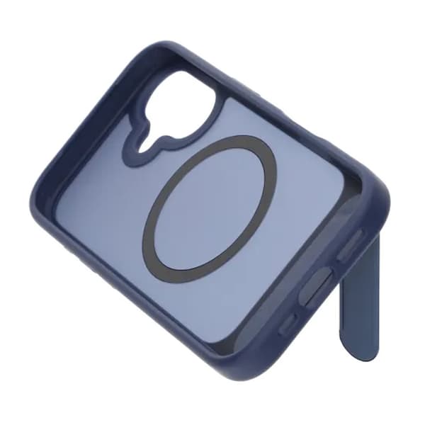 MagSafe-kuori jalustalla iPhone 17:lle - Sininen sininen