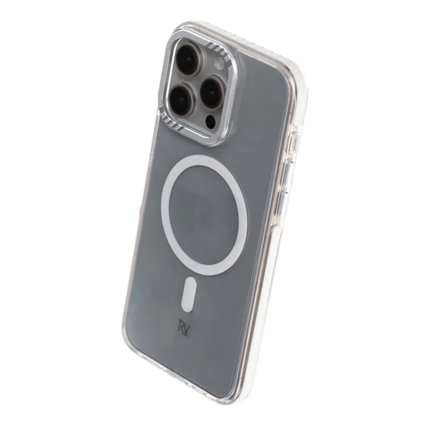 iPhone 15 Pro Rvelon Mobilskal Magnet Förstärkt - Vit White