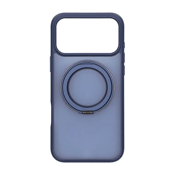 Mobilskal Roterande Magnet Stativ för iPhone 17 Pro Max - Blå Blå