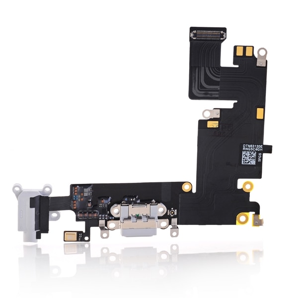 iPhone 6 Plus Laddkontakt Flexkabel - Silver Silver