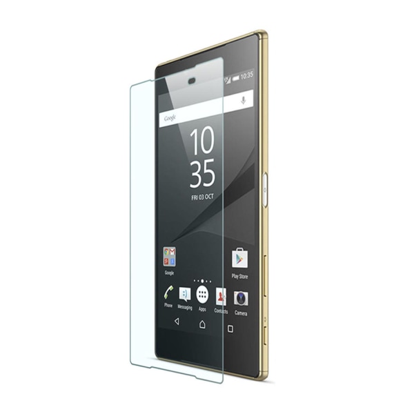 Skärmskydd Sony Xperia Z5 Premium - Härdat Glas 0.33mm (miljö)