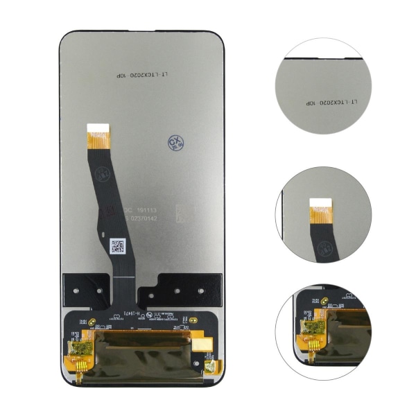 Huawei P Smart Z Skärm/Display OEM - Svart Black