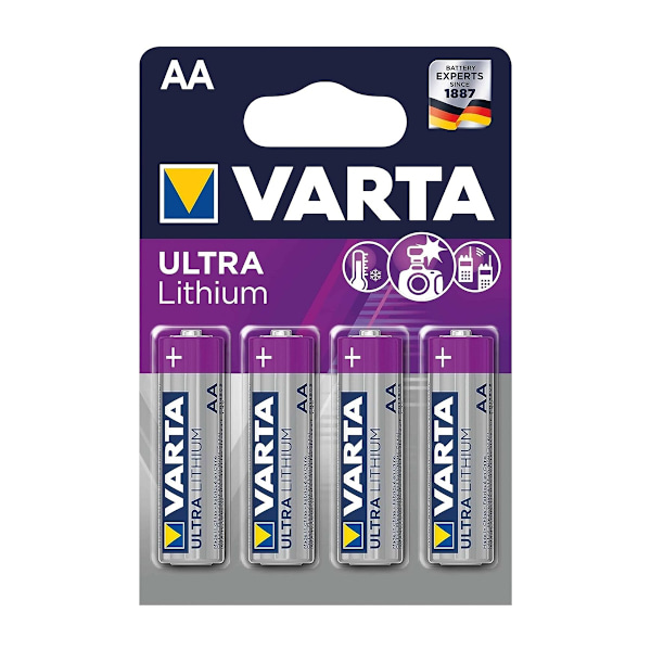 Varta Batteri Professional Litium AA LR06 Batteri 4-pack