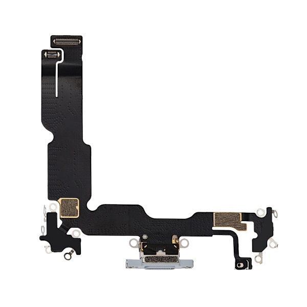 iPhone 15 Plus Laddkontakt med Flexkabel - Blå Blue