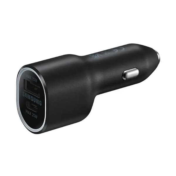 Samsung Billaddare USB-C & USB-A 40W Svart Svart