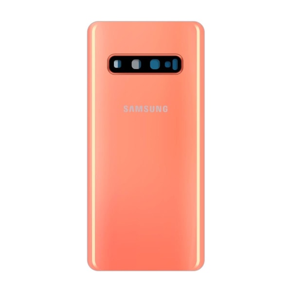 Samsung Galaxy S10 Plus Baksida - Rosa Ljusrosa
