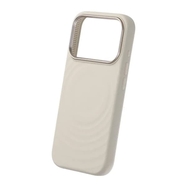 Mobilskal Silikon med Magsafe för iPhone 17 Pro - Beige beige