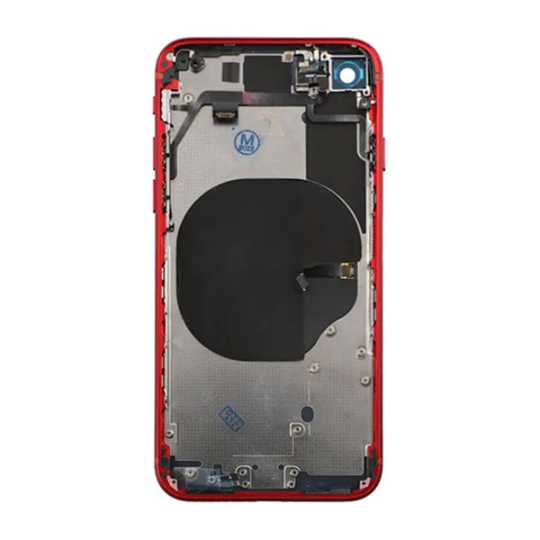 iPhone 8 Back Cover Complete OEM Red With Small Parts