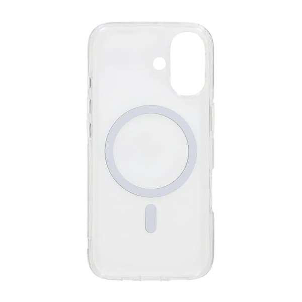 Mobilskal TPU Magsafe för iPhone 17 - Transparent Svart