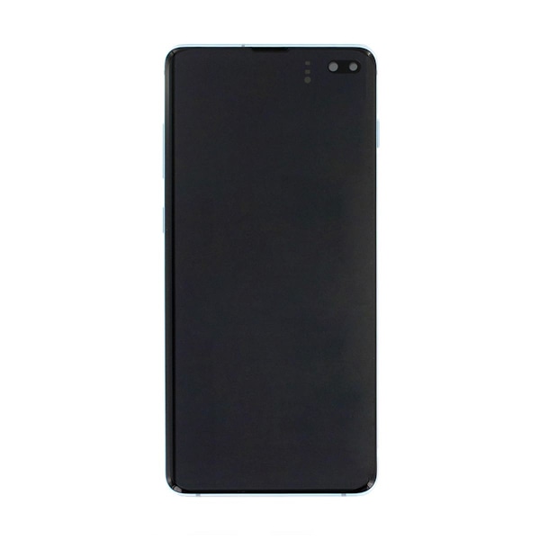 Samsung Galaxy S10 Plus (SM-G975F) Skärm med LCD Display Original - Blå Marinblå