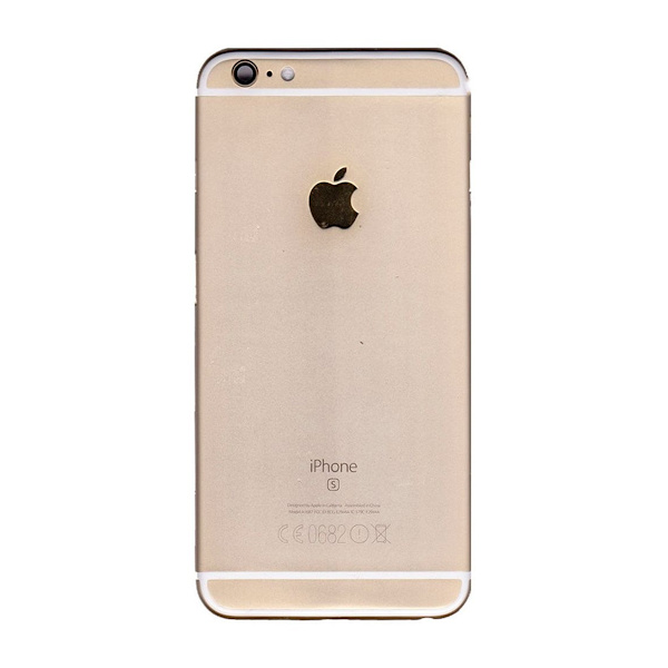 iPhone 6S Plus Baksida med Komplett Ram - Guld