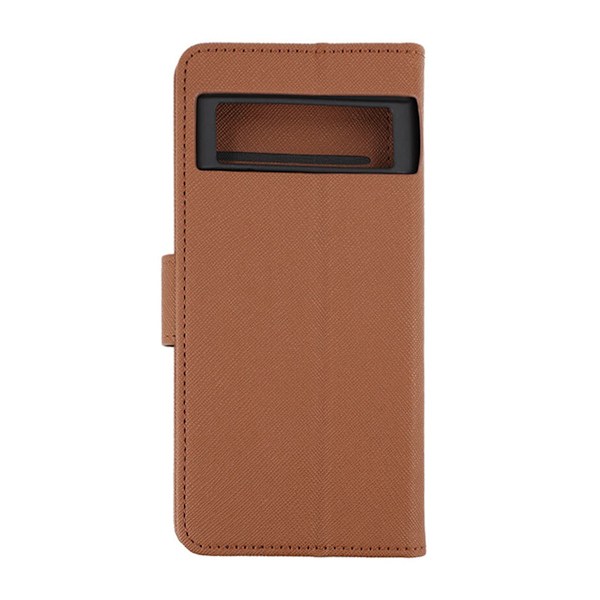 Google Pixel 7 Plånboksfodral med Stativ - Brun Brown