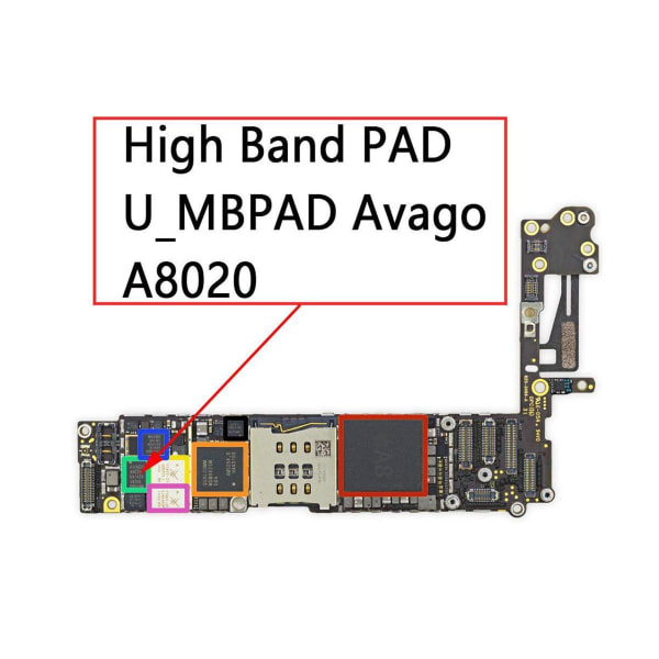 iPhone 6/6P A8020 Förstärkare IC