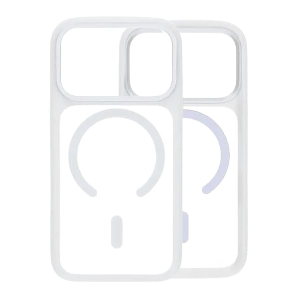 Mobilskal med Magsafe och Kamerastativ för iPhone 17 Pro - Vit vit