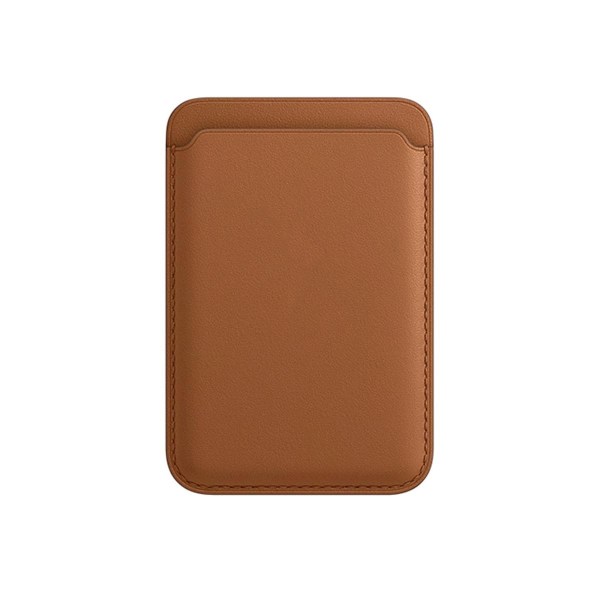 iPhone Magsafe Magnetisk Korthållare - Sadel-brun Mörkbrun