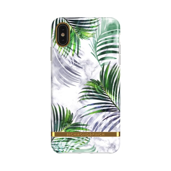 Richmond & Finch Skal Vit Marmor Tropics - iPhone XS Max Multicolor