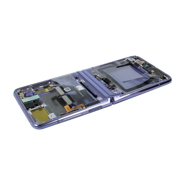 Samsung Galaxy Z Flip Skärm med LCD Display Original - Lila Lila