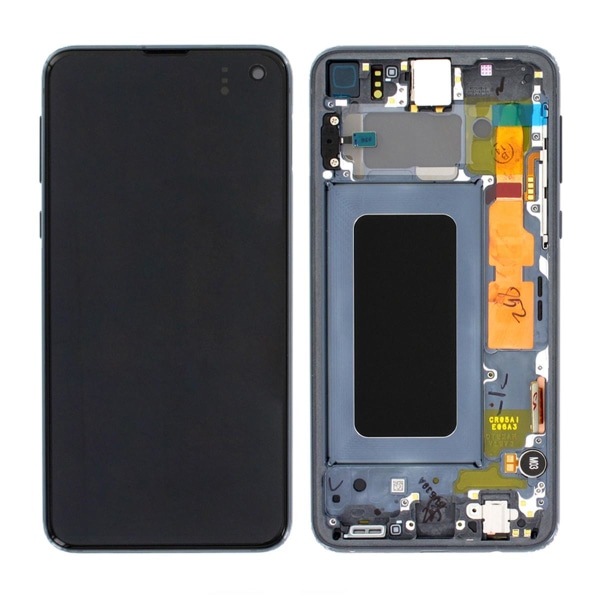 Samsung Galaxy S10e (SM-G970F) Skärm med LCD Display Original - Svart Black