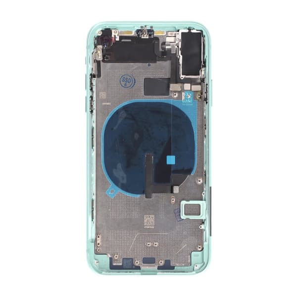 iPhone 11 Baksida med Komplett Ram Premium - Grön Grön